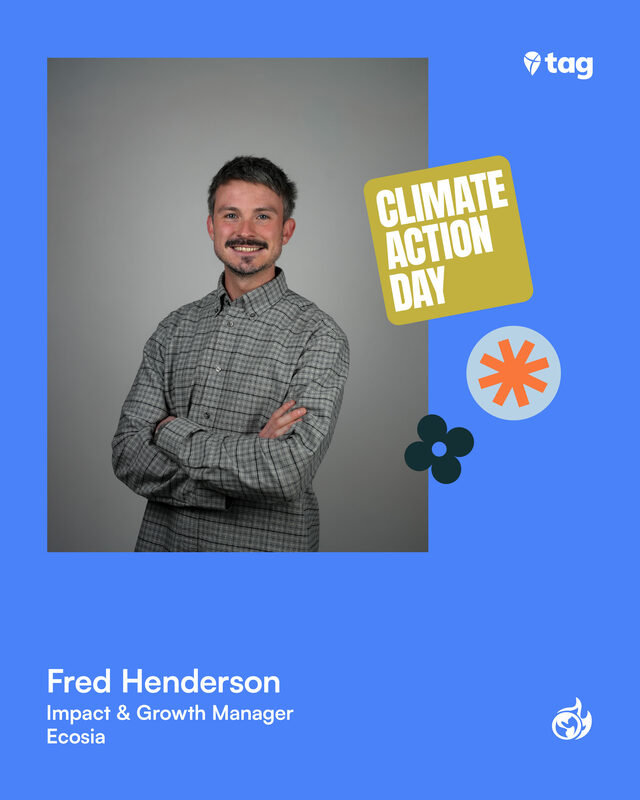 Fred Henderson, Impact and Growth Manager, Ecosia